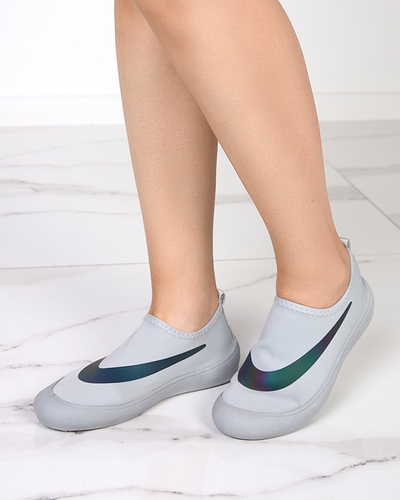 Šedá, nazouvací dámská sportovní obuv Tenisky Lerick - Obuv