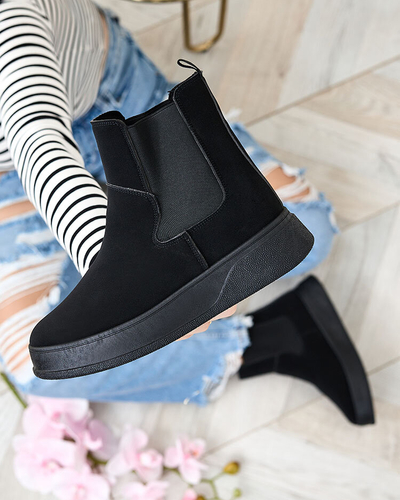 Royalfashion Béžové dámské boty a'la snow boots Uteris