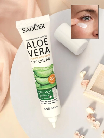 Oční krém Sadoer s aloe vera – hloubkově hydratuje, snižuje známky únavy a zanechává pleť svěží a odpočatou. 87654321 <p> POZOR! </p>
<p>Vrácené zboží musí mít všechny originální trvalé označení připojené, především nepoškozené štítky a visačky poskytnuté