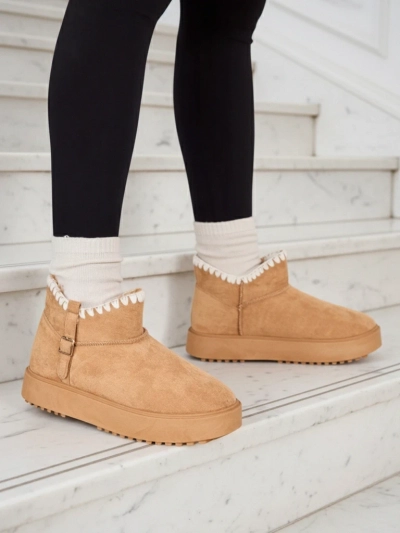 Royalfashion Krátké sněhové boty pro ženy ve stylu sněžných bot Ewioz