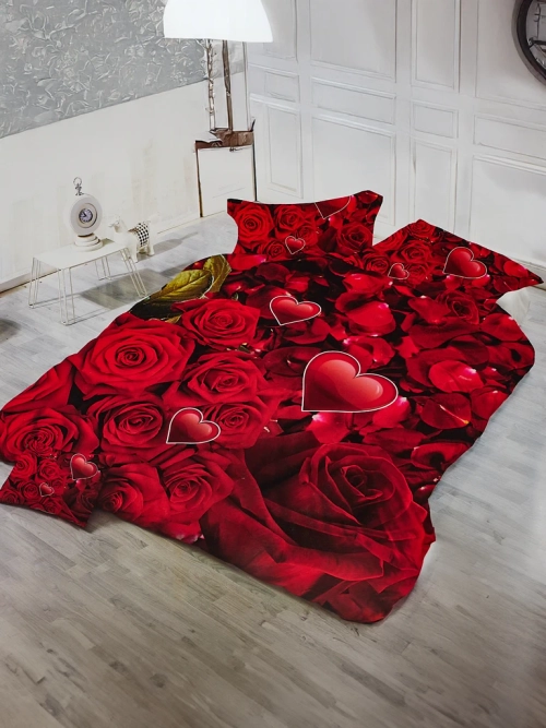 Royalfashion Візерунчаста постільна білизна 180x200 комплект 3 ЧАСТИНИ
