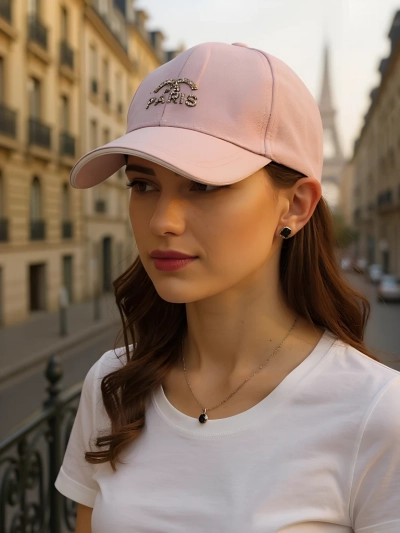 Royalfashion Кепка з стразами Paris Glam
