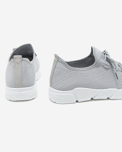 Světle šedá pánská sportovní obuv Apoko- Footwear