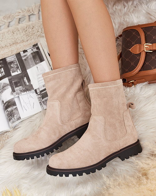 Жіночі черевики Royalfashion з екозамші Gebimma