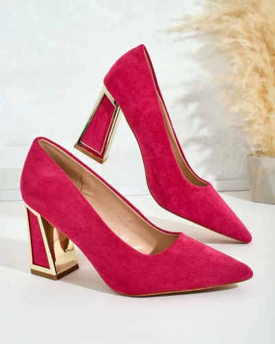 Royalfashion Dámské lodičky s ozdobným podpatkem Badilla