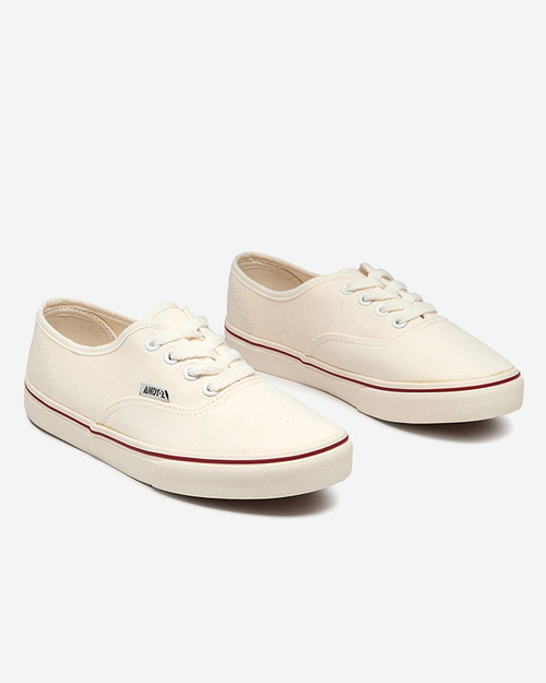 Біло-кремові жіночі кросівки Isyia - Взуття