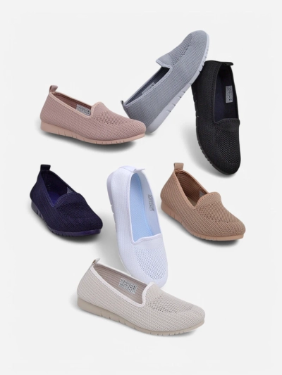 Royalfashion Жіночі тканинні мокасини Caerit