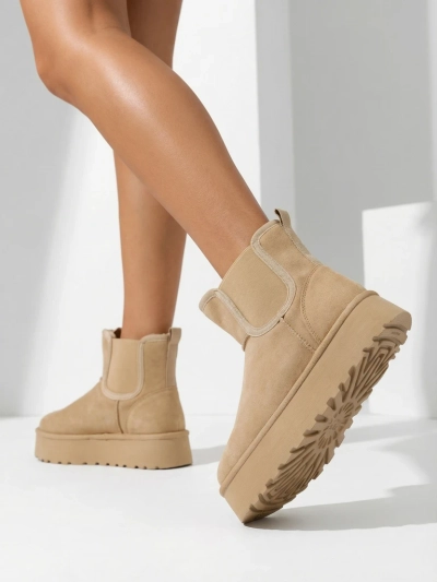 Royalfashion Krátké dámské zimní boty Vierris