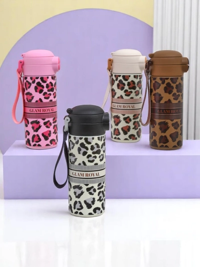 Royalfashion Termohrnek s hubičkou Glam Leo