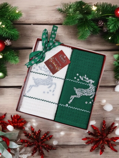 Royalfashion Holiday ručník sada Šťastný Nový Rok