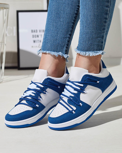 Dámské sportovní tenisky v bílé a tmavě modré barvě Riloxi - Obuv