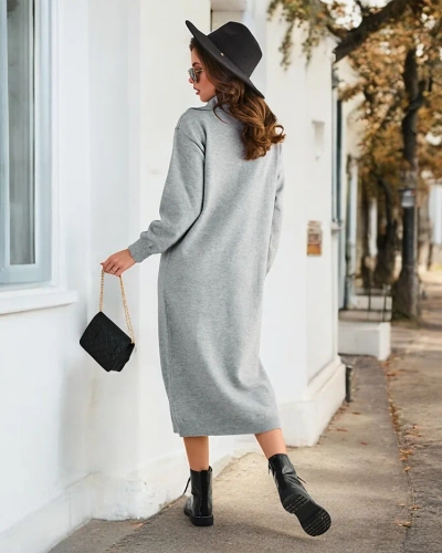 Dlouhý svrchní šaty Royalfashion pro ženy