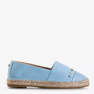 Modré dámské espadrilky s hvězdami Fraus - obuv