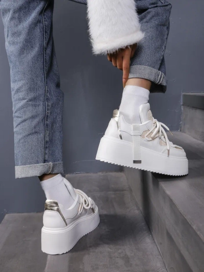 Royalfashion Жіночі спортивні кросівки на платформі Aeroll