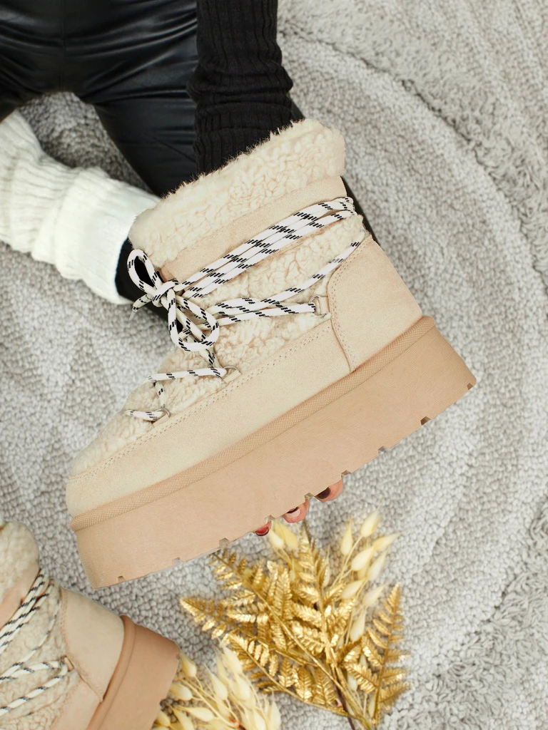 Boty a'la sněhule dámské Danira