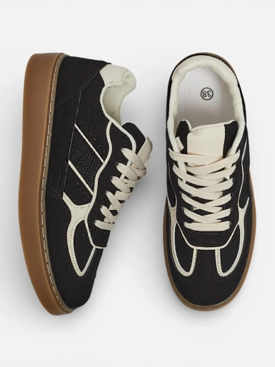 Жіночі Кросівки Flora Чорні Екологічні Спортивні на Кожен День