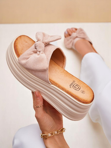 Royalfashion Dámské pantofle na platformě Givan