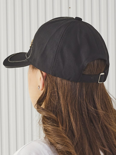 Royalfashion Kšiltovka s kamínky Třpytivá kšiltovka
