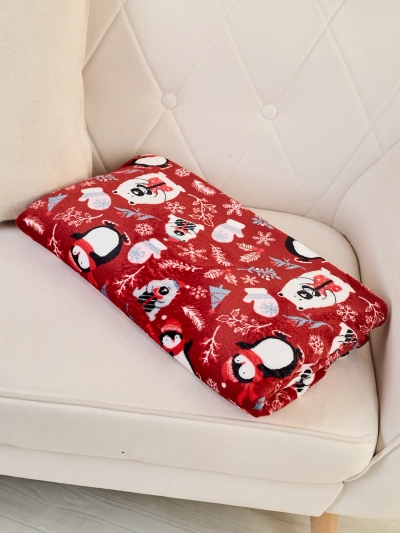 Vánoční přehoz na deku Royalfashion 200x220