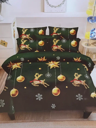 Royalfashion Різдвяний комплект постільної білизни 160x200 повний 3-ЧАСТИНИ