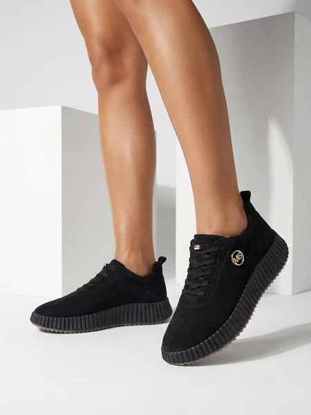 Royalfashion Dámské perforované sportovní tenisky Tobin