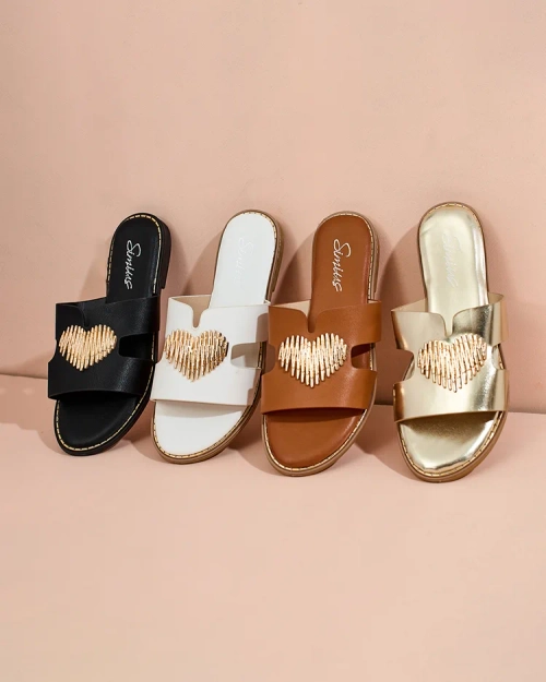 Royalfashion Жіночі шльопанці Olis на плоскій підошві