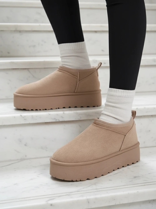 Royalfashion Жіночі короткі черевики а-ля снігоступи Ozozi