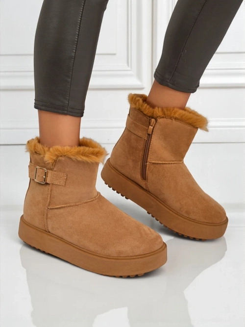 Royalfashion Короткі жіночі черевики a'la снігоходи Aurelia Classico