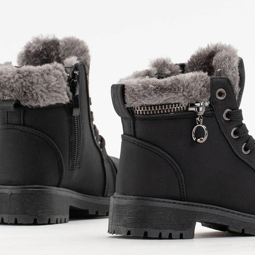 Чорні дитячі черевики Grandis