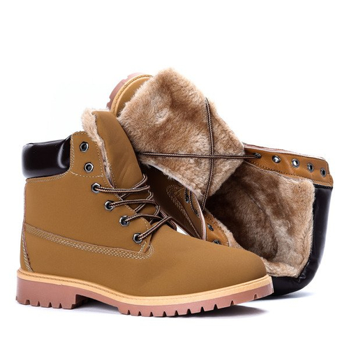 Ізольовані коричневі пішохідні черевики Rimma - Взуття 1