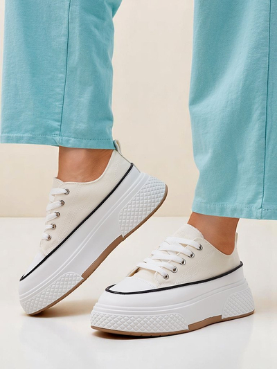 Royalfashion Жіночі платформи-сникери Beemes