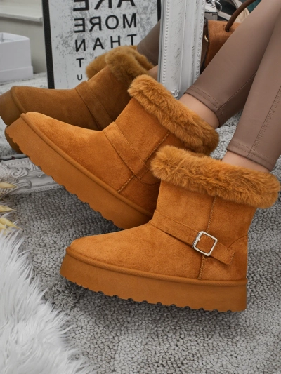 Royalfashion Короткі жіночі черевики a'la снігоходи Myrelle