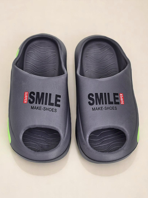 Royalfashion Універсальні гумові шльопанці Super Smile