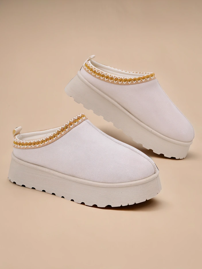 Royalfashion Krátké boty ve stylu dámských zimních bot Flufi