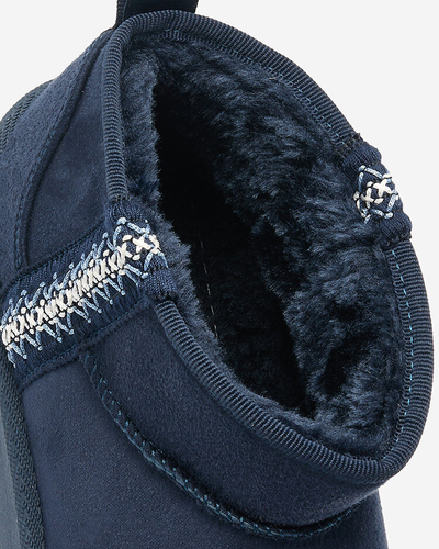 Royalfashion Світло-коричневі жіночі черевики а-ля снігоступи з орнаментом Parisela