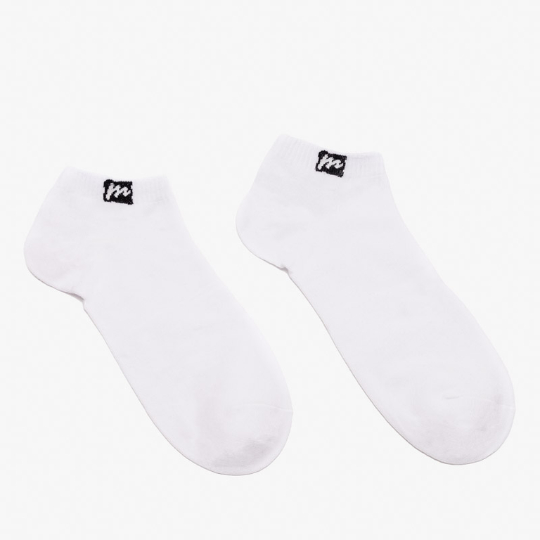 Pánské bílé kotníkové ponožky - Spodní prádlo