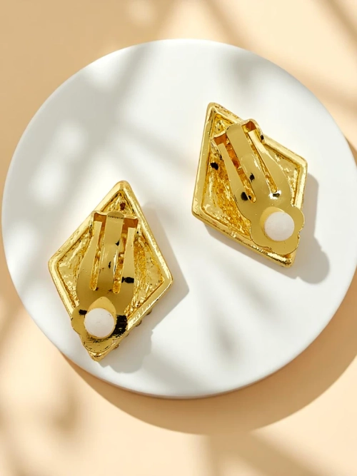 Royalfashion Кліпси жіночі з кубічним цирконієм