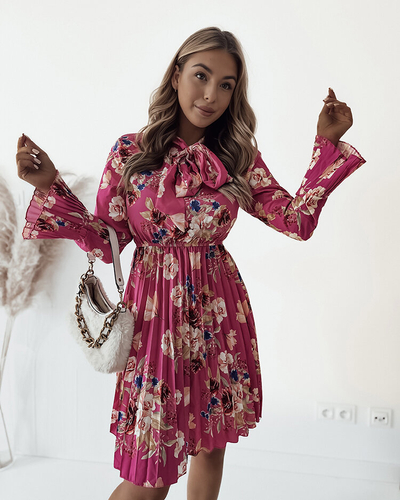 Жіноча квіткова міні-сукня Royalfashion