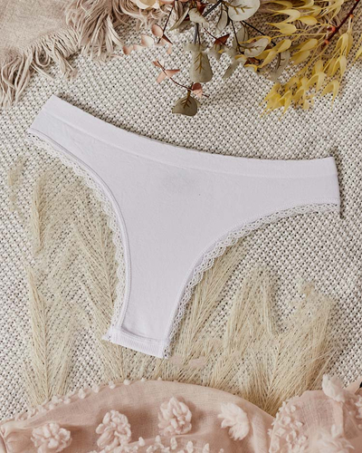Royalfashion Dámské žebrované kalhotky