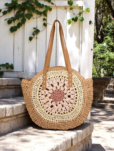 Royalfashion Солом'яна жіноча сумка Flora Grande