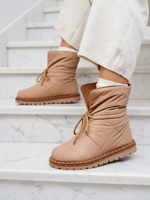 Жіночі снігоступи Royalfashion коричневого кольору Nevonsis