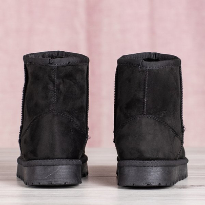 Maputu černé izolované sněhové boty - obuv