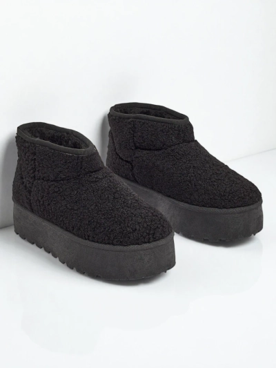 Krátké boty a'la sněhule dámské Marellin