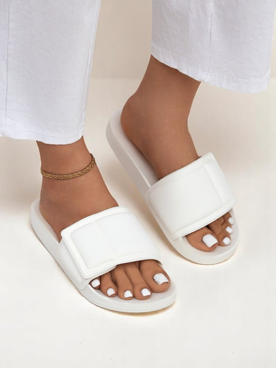 Royalfashion Dámské pantofle na ploché podrážce FlexiWalk