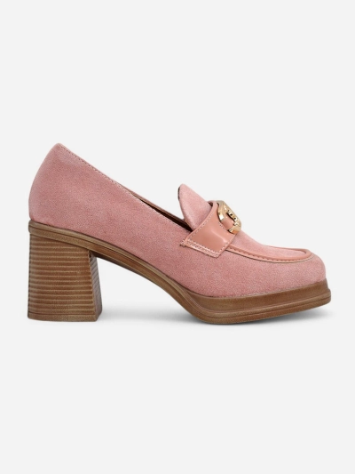 Royalfashion Жіночі мокасини на блоці Qeroy