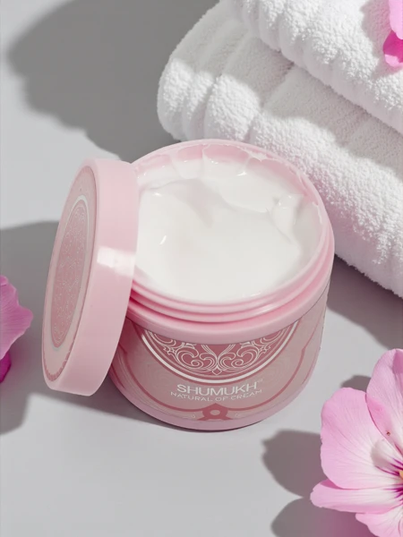 Krém na obličej a krk s efektem rozjasnění a hydratace Light Pink