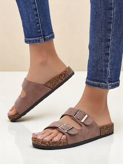 Dámské sandály Royalfashion s přezkami Foumy