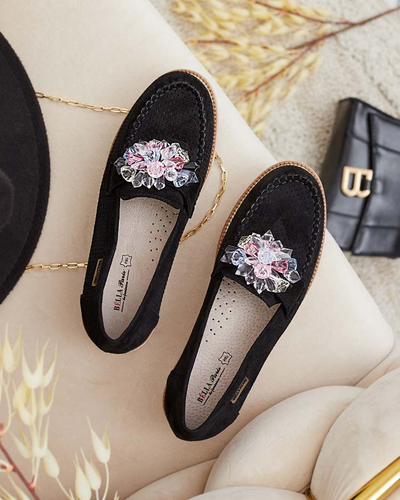 Royalfashion Mokasíny s barevnými kamínky Restea