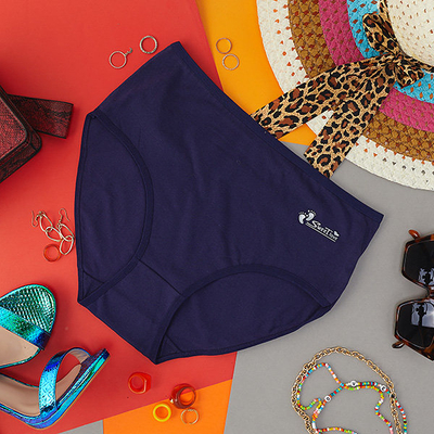 Námořnicky modré dámské slipy, slipy PLUS VELIKOST- Spodní prádlo