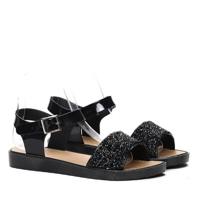  sandałki zdobione cyrkoniami Maxine- Obuwie